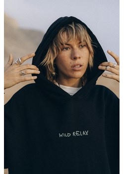 Chillin’rn Hoodie - Acid Black ze sklepu Surf Inc w kategorii Bluzy damskie - zdjęcie 187571969