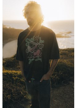 Mermaid Twins Tee - Acid Black ze sklepu Surf Inc w kategorii T-shirty męskie - zdjęcie 187572077