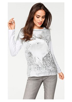 Heine Koszulka w kolorze białym ze sklepu Limango Polska w kategorii Bluzki damskie - zdjęcie 187573066