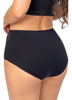 Donna bawełniane figi z wysokim stanem czarne 243, Kolor czarny, Rozmiar S, Donna ze sklepu Intymna w kategorii Majtki damskie - zdjęcie 187573495