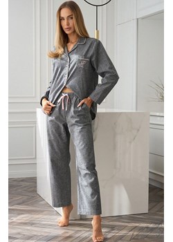 Damskie spodnie piżamowe 2534, Kolor szary, Rozmiar XL, L&amp;L ze sklepu Intymna w kategorii Piżamy damskie - zdjęcie 187573548