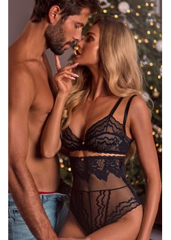 Obsessive czarny przejrzysty biustonosz semi-soft Arienna, Kolor czarny, Rozmiar XS/S, Obsessive ze sklepu Intymna w kategorii Body damskie - zdjęcie 187573556