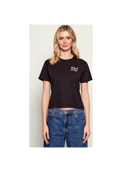 HUGO T-shirt Destrel_4 | Regular Fit ze sklepu Gomez Fashion Store w kategorii Bluzki damskie - zdjęcie 187574255