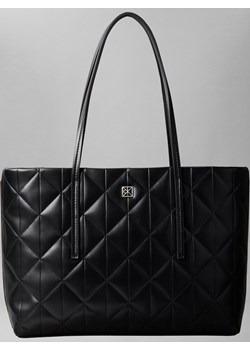 Calvin Klein Damski shopper Kobiety czarny jednolity ze sklepu vangraaf w kategorii Torby Shopper bag - zdjęcie 187574766