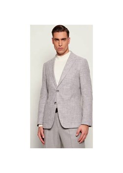 BOSS BLACK Marynarka H-Hutson-2PP-253 | Regular Fit | z dodatkiem lnu ze sklepu Gomez Fashion Store w kategorii Marynarki męskie - zdjęcie 187575115