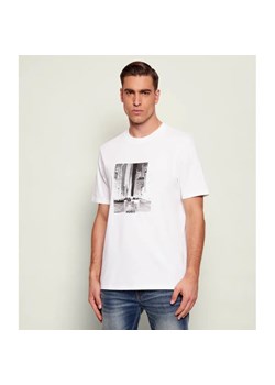 HUGO T-shirt Deyss | Regular Fit ze sklepu Gomez Fashion Store w kategorii T-shirty męskie - zdjęcie 187575129
