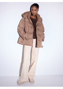Mohito - Kurtka typu puffer oversize - brązowy ze sklepu Mohito w kategorii Kurtki damskie - zdjęcie 187575875