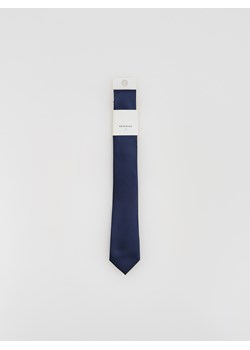 Reserved - Wąski krawat - granatowy ze sklepu Reserved w kategorii Krawaty - zdjęcie 187576048