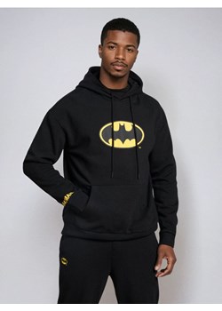Sinsay - Bluza hoodie z nadrukiem Batman - czarny ze sklepu Sinsay w kategorii Bluzy męskie - zdjęcie 187576928