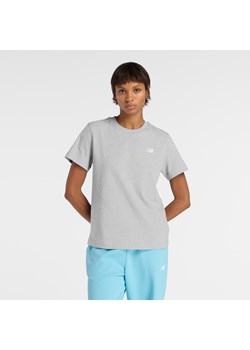 Koszulka damska New Balance WT41509AG – szara ze sklepu New Balance Poland w kategorii Bluzki damskie - zdjęcie 187577269