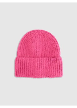 Damska czapka beanie zimowa 4F 4FRAW25ACAPF0729 - różowa ze sklepu Sportstylestory.com w kategorii Czapki zimowe damskie - zdjęcie 187577605