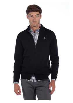 The Time of Bocha Kardigan w kolorze czarnym ze sklepu Limango Polska w kategorii Swetry męskie - zdjęcie 187578169