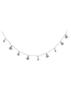 näve Łańcuch światełek LED &quot;Christmas&quot; w kolorze srebrnym - dł. 130 cm ze sklepu Limango Polska w kategorii Dekoracje bożonarodzeniowe - zdjęcie 187578337