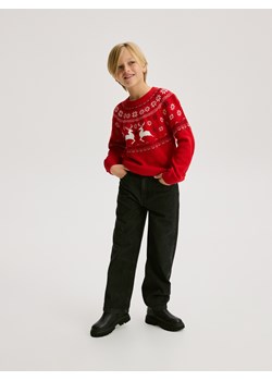 Reserved - Jeansy relaxed fit - czarny ze sklepu Reserved w kategorii Spodnie chłopięce - zdjęcie 187578956