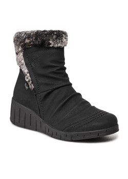Botki Rieker Y1361-00 Czarny ze sklepu eobuwie.pl w kategorii Botki - zdjęcie 187579047
