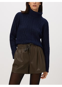 Reserved - Szorty z imitacji skóry - brązowy ze sklepu Reserved w kategorii Szorty - zdjęcie 187580035