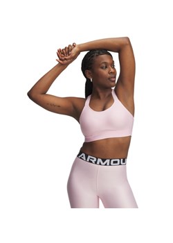 Biustonosz treningowy Under Armour Infinity High Strappy - różowy ze sklepu Sportstylestory.com w kategorii Biustonosze - zdjęcie 187580355
