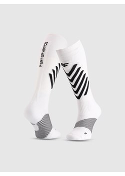Skarpety narciarskie uniseks 4F 4FRAW25UFSOU353 - białe ze sklepu Sportstylestory.com w kategorii Skarpetki męskie - zdjęcie 187580515