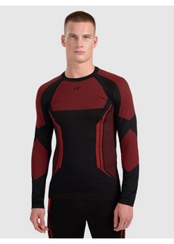 Męska bielizna termoaktywna (góra) 4F 4FRAW25USEAM268 - czerwona ze sklepu Sportstylestory.com w kategorii Bielizna termoaktywna męska - zdjęcie 187580518