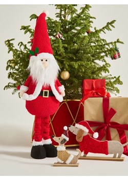 Sinsay - Stojąca dekoracja świąteczna w kształcie Mikołaja - czerwony ze sklepu Sinsay w kategorii Dekoracje bożonarodzeniowe - zdjęcie 187581095