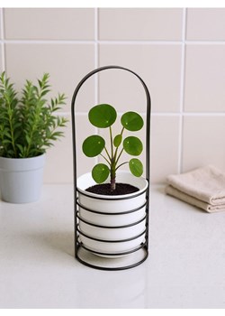 Sinsay - Metalowy kwietnik - czarny ze sklepu Sinsay w kategorii Dom - zdjęcie 187581098
