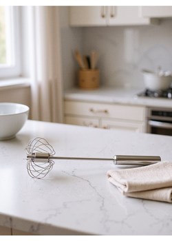Sinsay - Trzepaczka obrotowa - srebrny ze sklepu Sinsay w kategorii Akcesoria kuchenne - zdjęcie 187581158