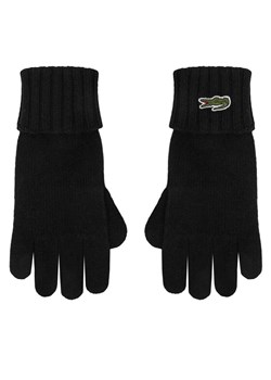 Rękawiczki Lacoste RV0452 Czarny ze sklepu eobuwie.pl w kategorii Rękawiczki damskie - zdjęcie 187581958