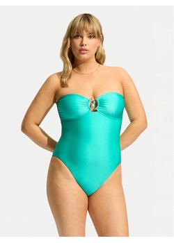 Seafolly Strój kąpielowy Palermo 11180-217 Czerwony ze sklepu MODIVO w kategorii Stroje kąpielowe - zdjęcie 187582109