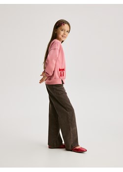 Reserved - Bluza z kokardkami - jasnofioletowy ze sklepu Reserved w kategorii Bluzy dziewczęce - zdjęcie 187582427