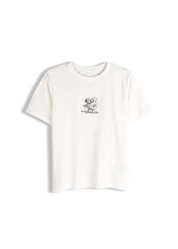 GATE Bawełniana koszulka z haftem 32 ze sklepu gateshop w kategorii Bluzki damskie - zdjęcie 187582568