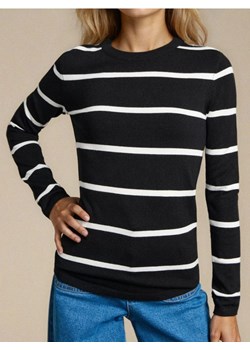 Sinsay - Sweter w paski - czarny ze sklepu Sinsay w kategorii Swetry damskie - zdjęcie 187582937