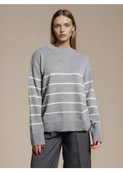 Sinsay - Sweter w paski - szary ze sklepu Sinsay w kategorii Swetry damskie - zdjęcie 187582938
