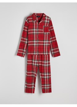 Reserved - Dwuczęściowa piżama - czerwony ze sklepu Reserved w kategorii Piżamy męskie - zdjęcie 187583487
