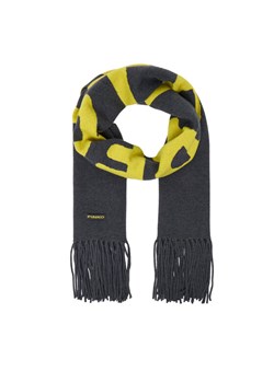 PINKO Szalik Ojos Azules Sciarpa AI 24-25 BLK01 104313 A26I Szary ze sklepu MODIVO w kategorii Szaliki i chusty damskie - zdjęcie 187583827