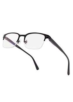 Męskie oprawki okularowe na żyłce STL281A-OPR czarny/grafit ze sklepu Stylion w kategorii Oprawki do okularów męskich - zdjęcie 187584095