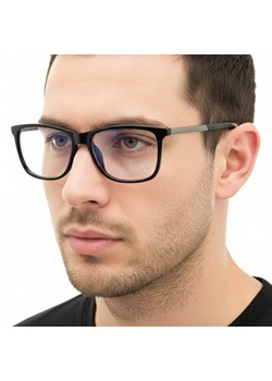 Okulary męskie z filtrem BLUE LIGHT do komputera korekcyjne EST-105K-1 Estillo ze sklepu Stylion w kategorii Okulary zerówki damskie - zdjęcie 187584105