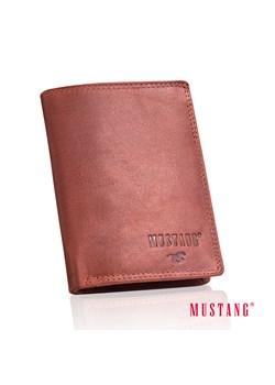 MUSTANG Denimo Wallet Side Opening SKÓRZANY PORTFEL POJEMNY NA KARTY PREMIUM ze sklepu YouNeedit.pl w kategorii Portfele męskie - zdjęcie 187584258