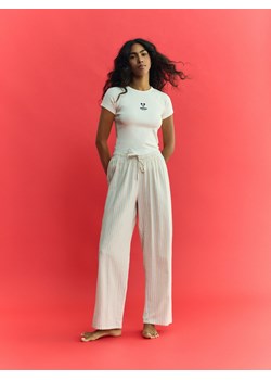 Reserved - Piżama Mickey Mouse - beżowy ze sklepu Reserved w kategorii Piżamy damskie - zdjęcie 187584419