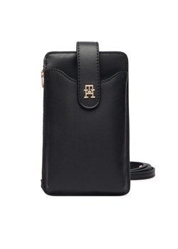 Etui na telefon Tommy Hilfiger Th Icon Phone Wallet AW0AW18137 Czarny ze sklepu eobuwie.pl w kategorii Etui - zdjęcie 187584659