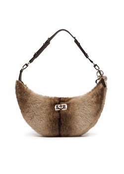 Torebka Guess Mavis HWFG96 74020 Beżowy ze sklepu eobuwie.pl w kategorii Torebki hobo - zdjęcie 187584688