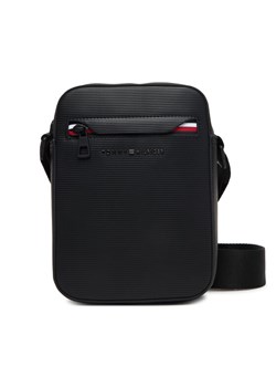 Saszetka Tommy Hilfiger Th Corp Mini Reporter AM0AM14020 Czarny ze sklepu eobuwie.pl w kategorii Saszetki - zdjęcie 187584738
