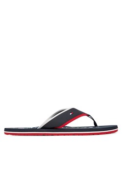 Tommy Hilfiger Japonki Tumble Beach Sandal FM0FM05710 Granatowy ze sklepu MODIVO w kategorii Klapki męskie - zdjęcie 187585327