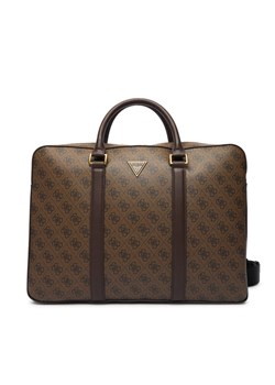 Guess Torba na laptopa HMMILO P6169 Brązowy ze sklepu MODIVO w kategorii Torby na laptopa - zdjęcie 187585336