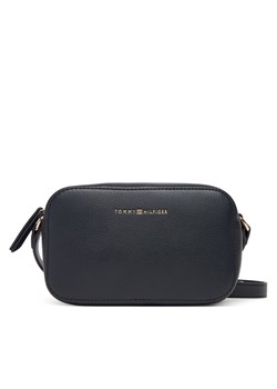 Tommy Hilfiger Torebka Th Logo Camera Bag AW0AW18115 Granatowy ze sklepu MODIVO w kategorii Listonoszki - zdjęcie 187585445