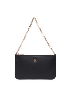 Tommy Hilfiger Torebka Th Icon Chain Shoulder Pouch AW0AW18298 Czarny ze sklepu MODIVO w kategorii Kopertówki - zdjęcie 187585457
