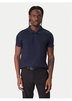 Calvin Klein Polo LV04LC254G Granatowy Slim Fit ze sklepu MODIVO w kategorii T-shirty męskie - zdjęcie 187585467