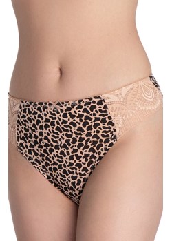 2-pak bawełniane figi damskie L-1589BI, Kolor beżowo-czarny, Rozmiar L, LAMA ze sklepu Primodo w kategorii Majtki damskie - zdjęcie 187586325