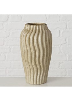 Boltze Wazon &quot;Olas&quot; w kolorze kremowo-brązowym - wys. 17,5 x Ø 10 cm ze sklepu Limango Polska w kategorii Wazony - zdjęcie 187586496