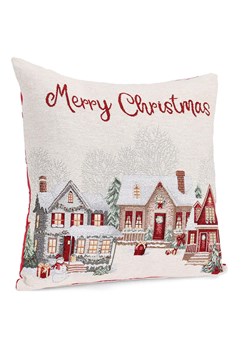 Bizzotto Poduszka &quot;Village&quot; ze wzorem - 45 x 45 cm ze sklepu Limango Polska w kategorii Poduszki dekoracyjne - zdjęcie 187586769