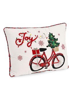 Bizzotto Poduszka &quot;Bicycle&quot; ze wzorem - 33 x 45 cm ze sklepu Limango Polska w kategorii Poduszki dekoracyjne - zdjęcie 187586795